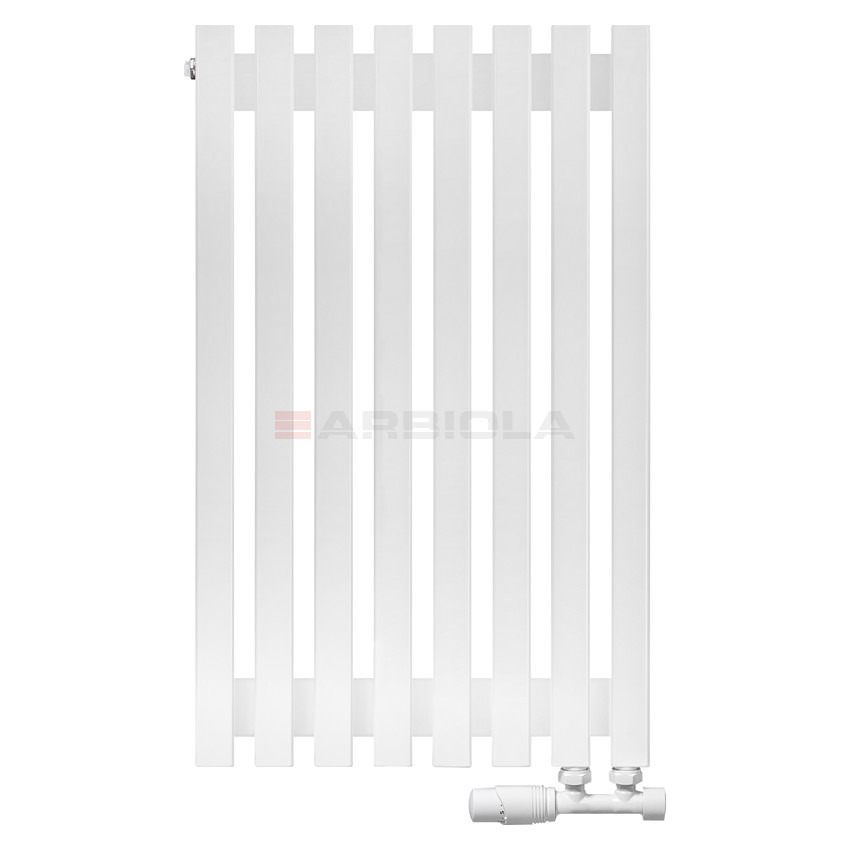  Arbiola Ritmo V 750-40-08 секции белый вертикальный радиатор c нижним подключением