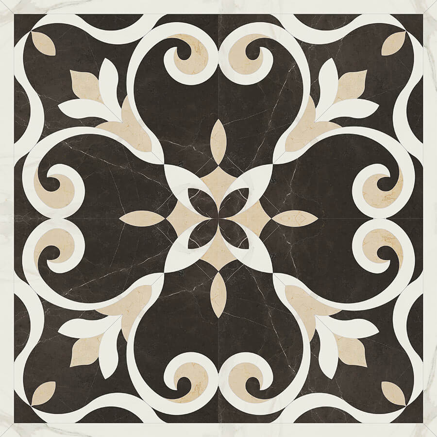 Caesar Anima Composizione Anima Rosone 3/4 120x120 см Декор Caesar Anima Composizione Anima Rosone 3/4 120x120 см Декор