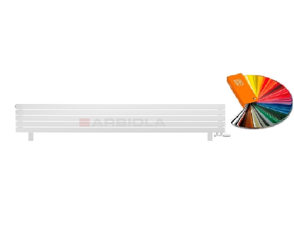 Arbiola Gorizont Liner VZ 2500-36-05 секции цветной горизонтальный радиатор c нижним подключением с ножками Arbiola Gorizont Liner VZ 2500-36-05 секции цветной горизонтальный радиатор c нижним подключением с ножками