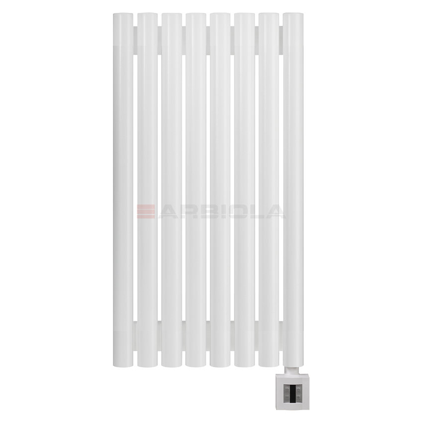 Arbiola Iris 42 EV 750-42-08 секции белый электрический полотенцесушитель Arbiola Iris 42 EV 750-42-08 секции белый электрический полотенцесушитель