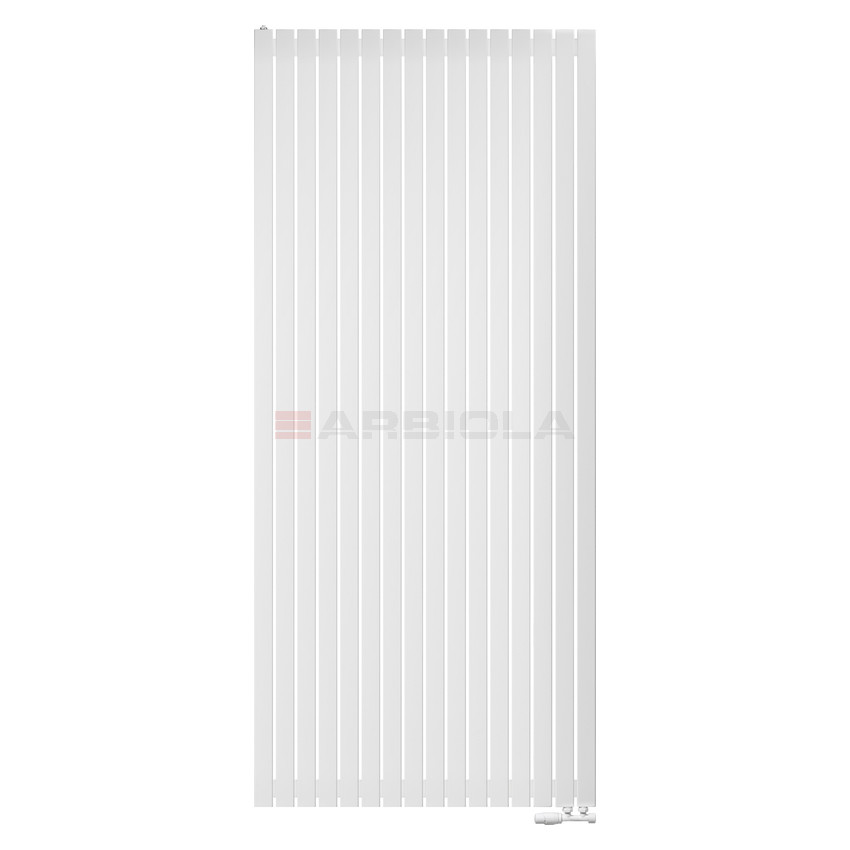 Arbiola Liner V 2500-36-16 секции белый вертикальный радиатор c нижним подключением Arbiola Liner V 2500-36-16 секции белый вертикальный радиатор c нижним подключением