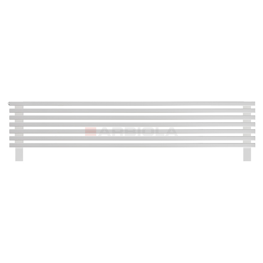 Arbiola Gorizont Compact VZ 1800-63-07 секции белый горизонтальный радиатор c нижним подключением с ножками Arbiola Gorizont Compact VZ 1800-63-07 секции белый горизонтальный радиатор c нижним подключением с ножками
