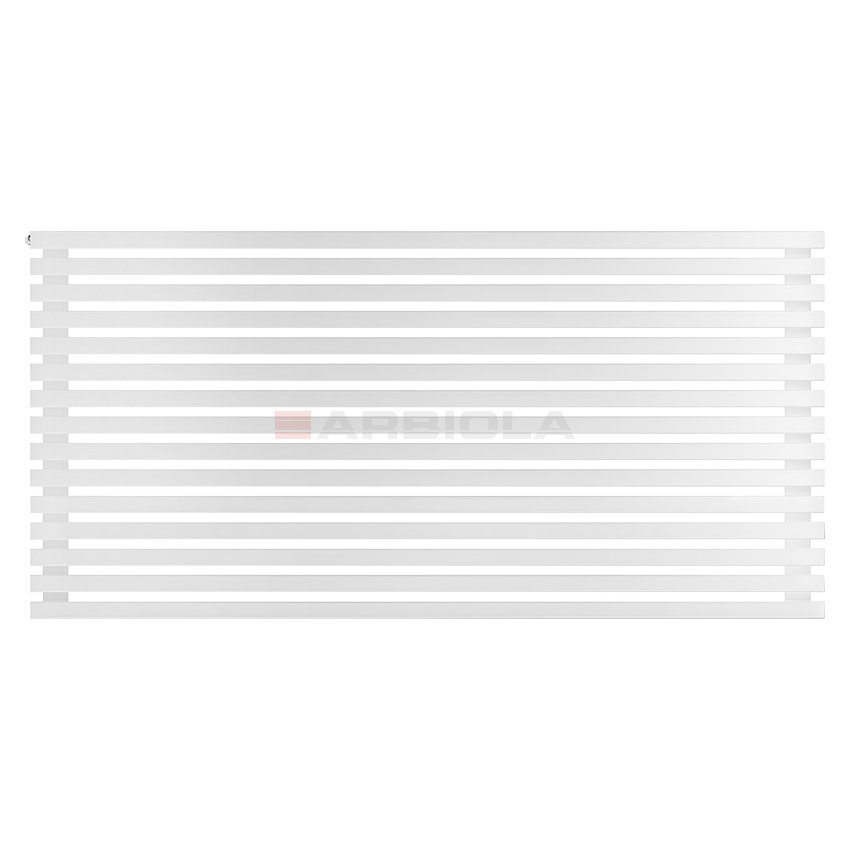 Arbiola Gorizont Ritmo H 2000-40-15 секций белый горизонтальный радиатор c боковым подключением Arbiola Gorizont Ritmo H 2000-40-15 секций белый горизонтальный радиатор c боковым подключением