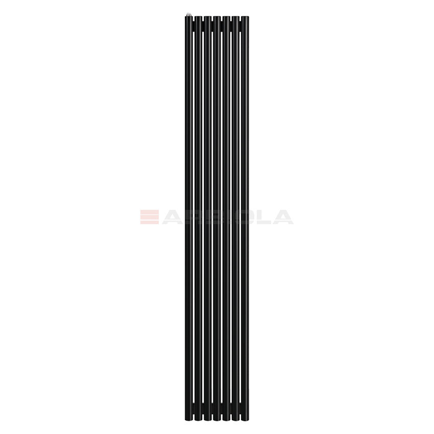 Arbiola Iris 42 H 2200-42-07 секции черный вертикальный радиатор c боковым подключением
