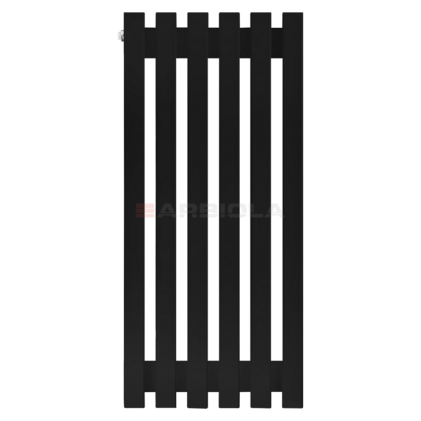 Arbiola Ritmo H 750-40-06 секции черный вертикальный радиатор c боковым подключением