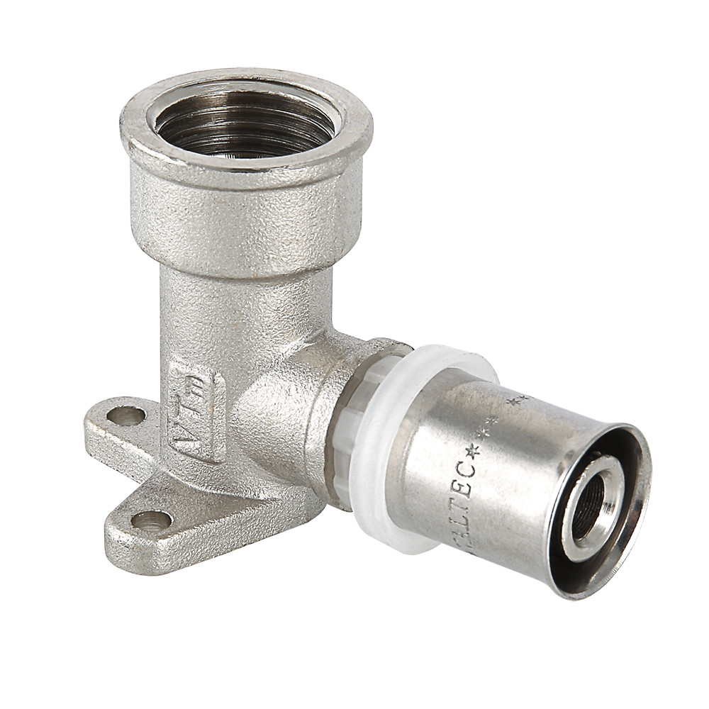 Valtec 16 мм х 1/2" Пресс-фитинг - водорозетка удлиненная Valtec 16 мм х 1/2" Пресс-фитинг - водорозетка удлиненная