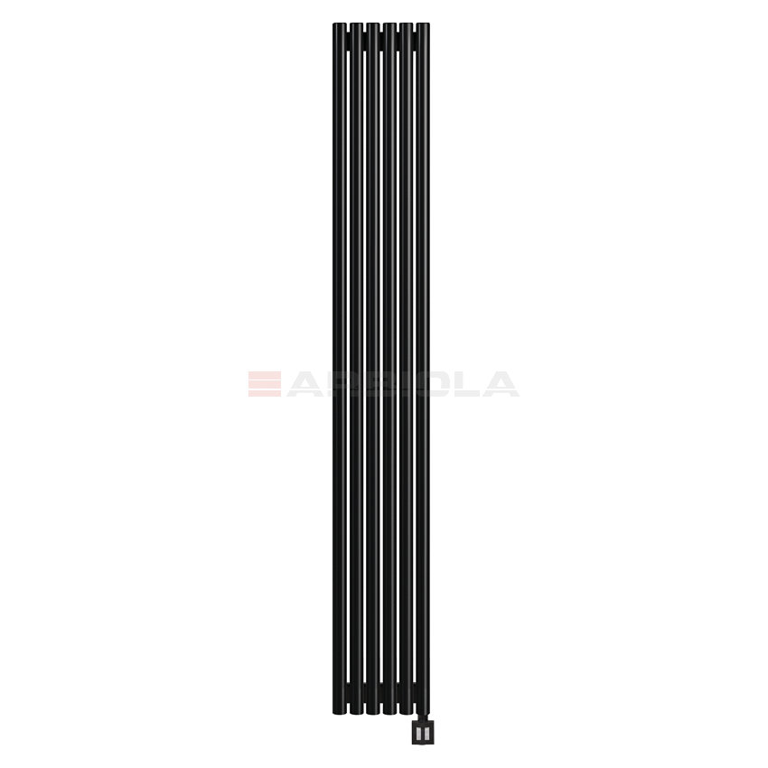 Arbiola Iris 42 EV 2500-42-06 секции черный электрический полотенцесушитель Arbiola Iris 42 EV 2500-42-06 секции черный электрический полотенцесушитель