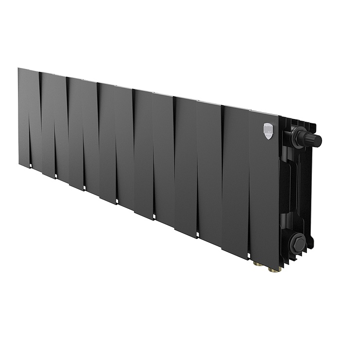Royal Thermo Piano Forte Noir Sable VDR 200/14 секции БиМеталлический радиатор Royal Thermo Piano Forte Noir Sable VDR 200/14 секции БиМеталлический радиатор