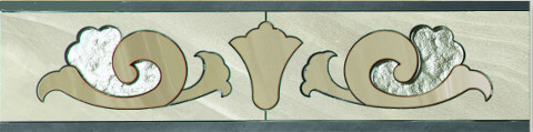 Ceracasa Ceramica Absolute Cenefa RECT 2 Pulido 12,8x49,1 см Бордюр