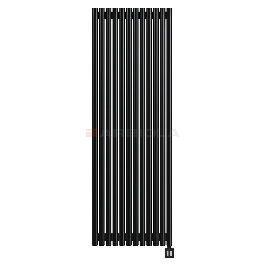 Arbiola Iris 42 EV 1750-42-12 секции черный электрический полотенцесушитель
