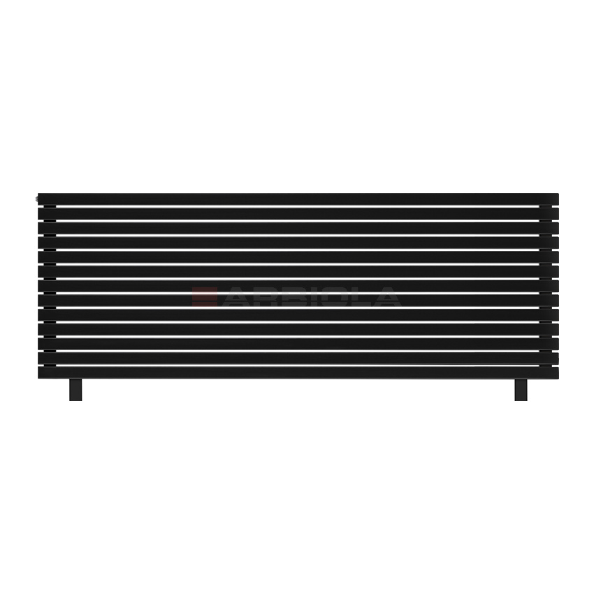 Arbiola Gorizont Liner HZ 2500-36-13 секции черный горизонтальный радиатор c боковым подключением с ножками Arbiola Gorizont Liner HZ 2500-36-13 секции черный горизонтальный радиатор c боковым подключением с ножками