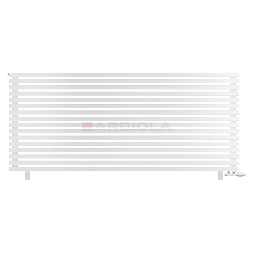 Arbiola Gorizont Ritmo VZ 2200-40-16 секций белый горизонтальный радиатор c нижним подключением (на ножках) Arbiola Gorizont Ritmo VZ 2200-40-16 секций белый горизонтальный радиатор c нижним подключением (на ножках)