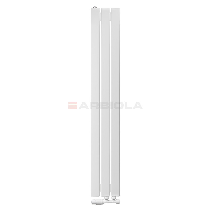 Arbiola Liner V 1200-36-03 секции белый вертикальный радиатор c нижним подключением Arbiola Liner V 1200-36-03 секции белый вертикальный радиатор c нижним подключением