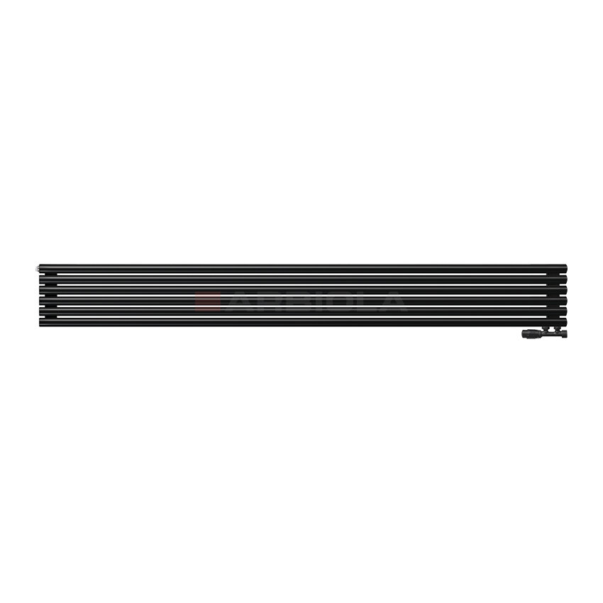 Arbiola Gorizont Iris V 2500-42-06 секции черный горизонтальный радиатор c нижним подключением Arbiola Gorizont Iris V 2500-42-06 секции черный горизонтальный радиатор c нижним подключением