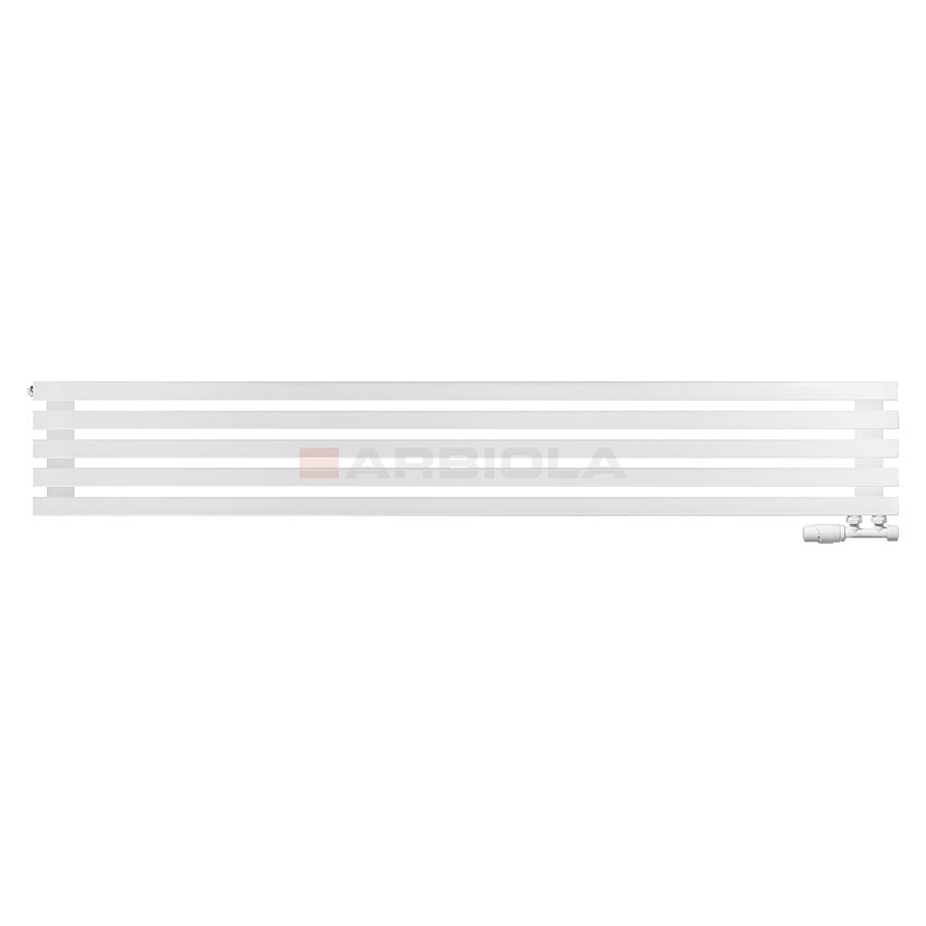 Arbiola Ritmo Gorizont V 1800-40-05 секций белый горизонтальный радиатор c нижним подключением