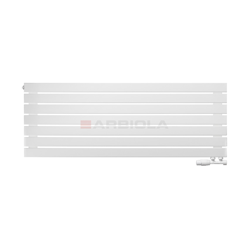 Arbiola Gorizont Liner V 1200-36-07 секции белый горизонтальный радиатор c нижним подключением Arbiola Gorizont Liner V 1200-36-07 секции белый горизонтальный радиатор c нижним подключением