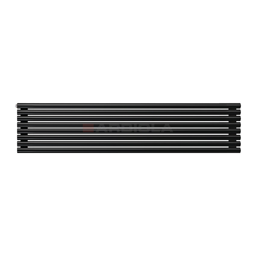 Arbiola Gorizont Iris H 1750-42-08 секции черный горизонтальный радиатор c боковым подключением Arbiola Gorizont Iris H 1750-42-08 секции черный горизонтальный радиатор c боковым подключением