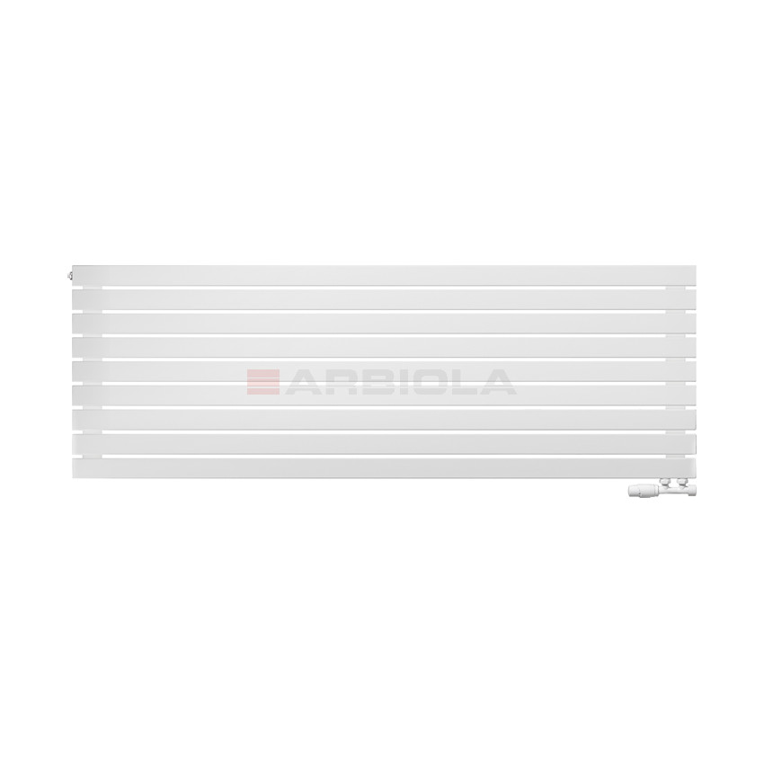 Arbiola Gorizont Liner V 1800-36-09 секции белый горизонтальный радиатор c нижним подключением Arbiola Gorizont Liner V 1800-36-09 секции белый горизонтальный радиатор c нижним подключением