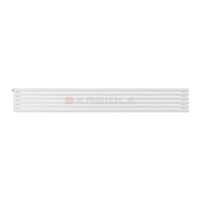 Arbiola Gorizont Iris H 2200-42-06 секции белый горизонтальный радиатор c боковым подключением Arbiola Gorizont Iris H 2200-42-06 секции белый горизонтальный радиатор c боковым подключением