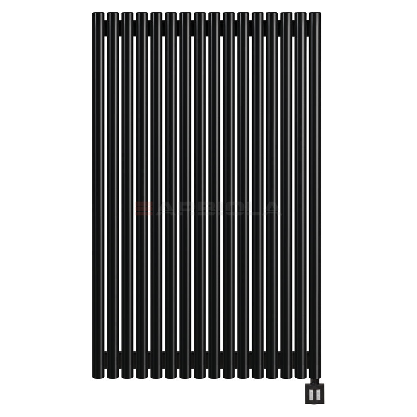 Arbiola Iris 42 EV 1000-42-16 секции черный электрический полотенцесушитель Arbiola Iris 42 EV 1000-42-16 секции черный электрический полотенцесушитель