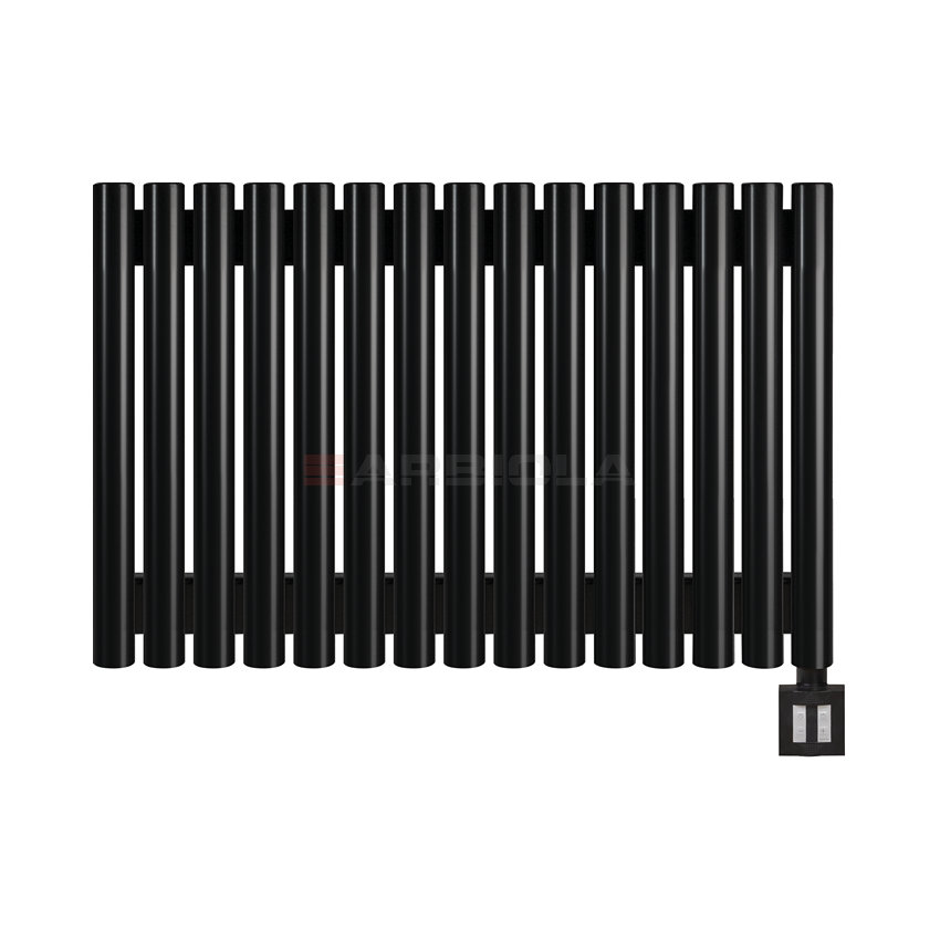Arbiola Iris 42 EV 500-42-15 секции черный электрический полотенцесушитель Arbiola Iris 42 EV 500-42-15 секции черный электрический полотенцесушитель