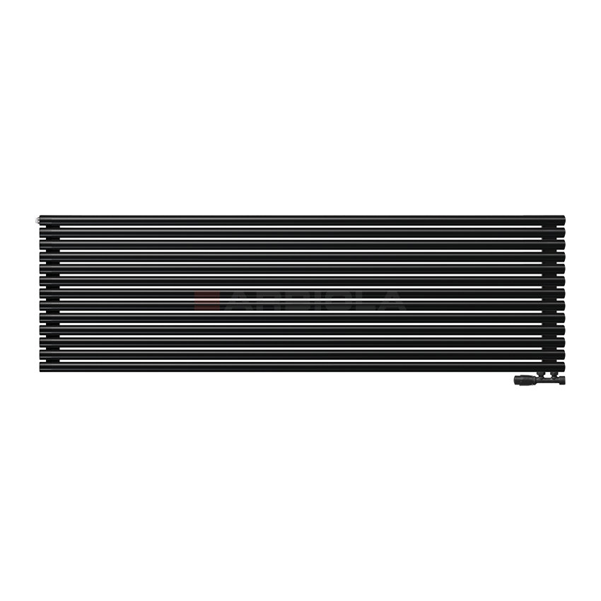 Arbiola Gorizont Iris V 2200-42-13 секции черный горизонтальный радиатор c нижним подключением