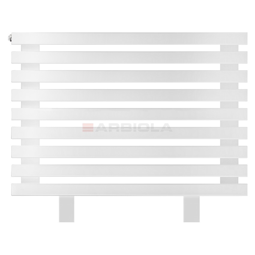 Arbiola Gorizont Ritmo HZ 1000-40-09 секций белый горизонтальный радиатор c боковым подключением (на ножках) Arbiola Gorizont Ritmo HZ 1000-40-09 секций белый горизонтальный радиатор c боковым подключением (на ножках)