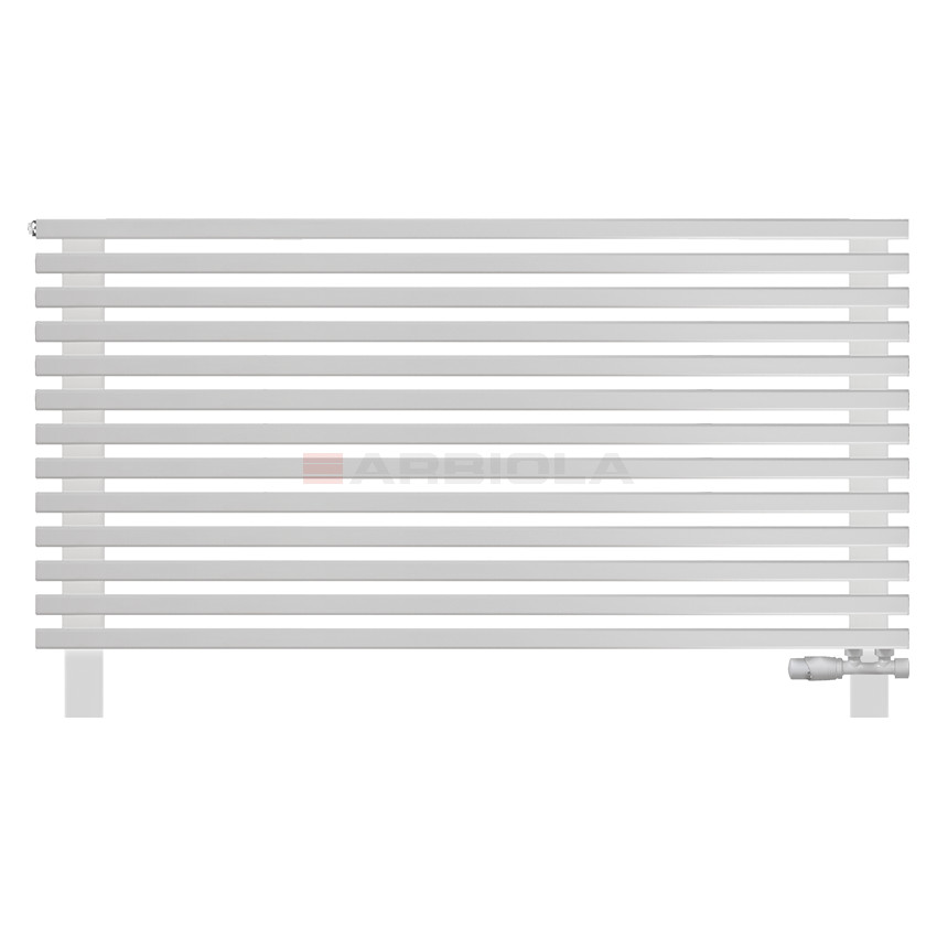 Arbiola Gorizont Compact VZ 1200-63-13 секции белый горизонтальный радиатор c нижним подключением с ножками Arbiola Gorizont Compact VZ 1200-63-13 секции белый горизонтальный радиатор c нижним подключением с ножками