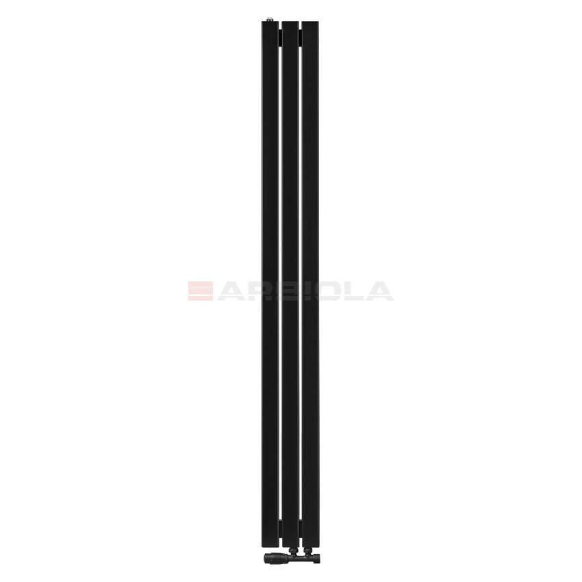 Arbiola Liner V 1500-36-03 секции черный вертикальный радиатор c нижним подключением