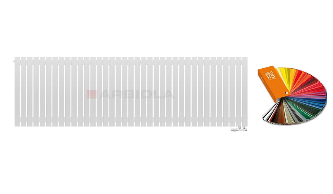 Arbiola Mono V 750-60-37 секции цветной вертикальный радиатор c нижним подключением Arbiola Mono V 750-60-37 секции цветной вертикальный радиатор c нижним подключением