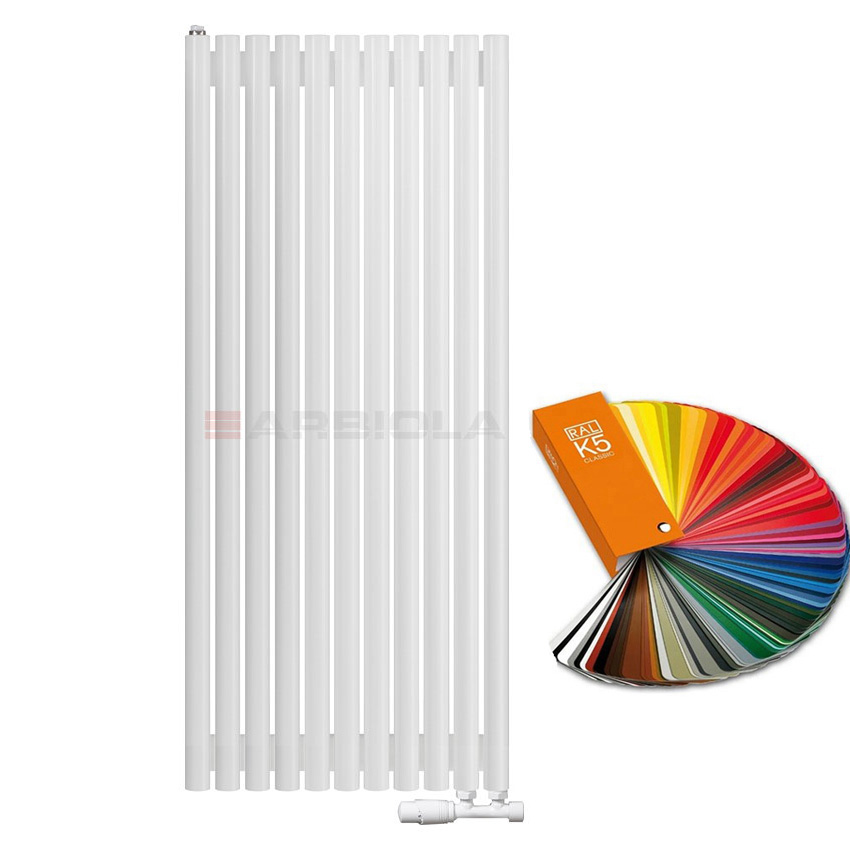 Arbiola Iris 42 V 1250-42-11 секции цветной вертикальный радиатор c нижним подключением Arbiola Iris 42 V 1250-42-11 секции цветной вертикальный радиатор c нижним подключением