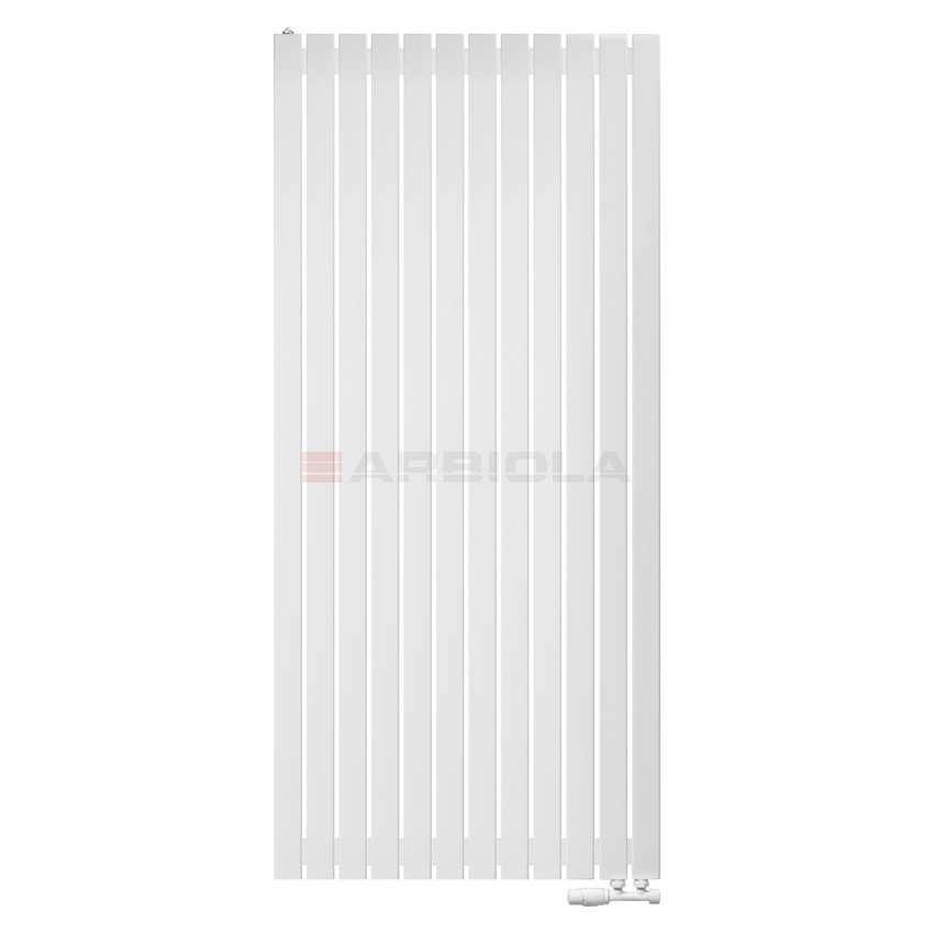 Arbiola Liner V 1800-36-12 секции белый вертикальный радиатор c нижним подключением