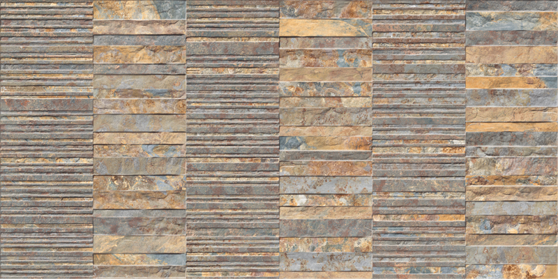 Ceracasa Ceramica Slate Teselas Natural 49.1x98,2 Настенная плитка
