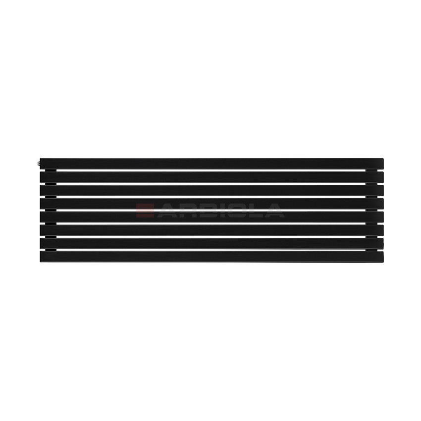 Arbiola Gorizont Liner H 1750-36-08 секции черный горизонтальный радиатор c боковым подключением Arbiola Gorizont Liner H 1750-36-08 секции черный горизонтальный радиатор c боковым подключением