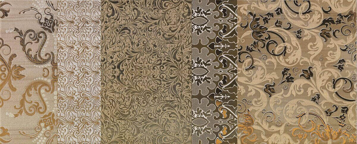 Impronta Shine Batik Oro Dec.A 24x59 см Декор Impronta Shine Batik Oro Dec.A 24x59 см Декор