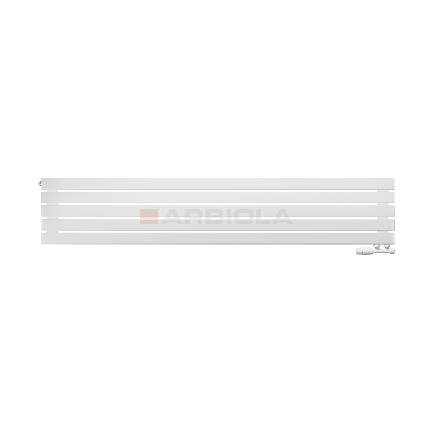 Arbiola Gorizont Liner V 1800-36-05 секции белый горизонтальный радиатор c нижним подключением Arbiola Gorizont Liner V 1800-36-05 секции белый горизонтальный радиатор c нижним подключением