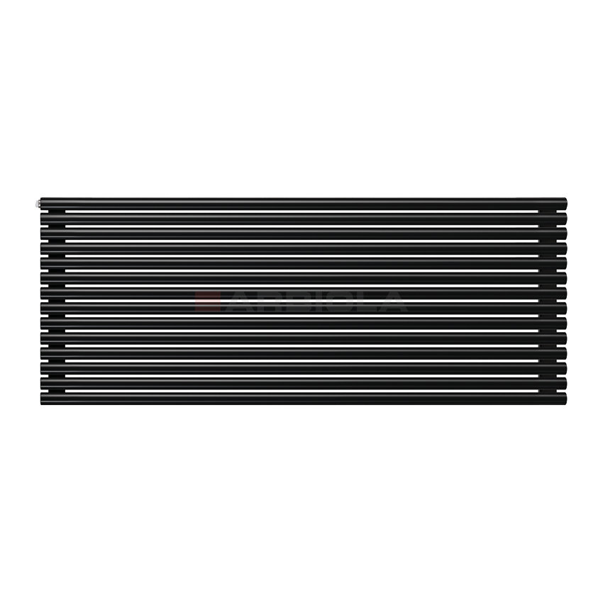 Arbiola Gorizont Iris H 1800-42-14 секции черный горизонтальный радиатор c боковым подключением Arbiola Gorizont Iris H 1800-42-14 секции черный горизонтальный радиатор c боковым подключением