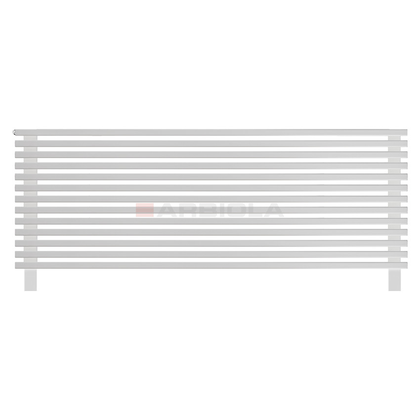 Arbiola Gorizont Compact VZ 1800-63-13 секции белый горизонтальный радиатор c нижним подключением с ножками Arbiola Gorizont Compact VZ 1800-63-13 секции белый горизонтальный радиатор c нижним подключением с ножками