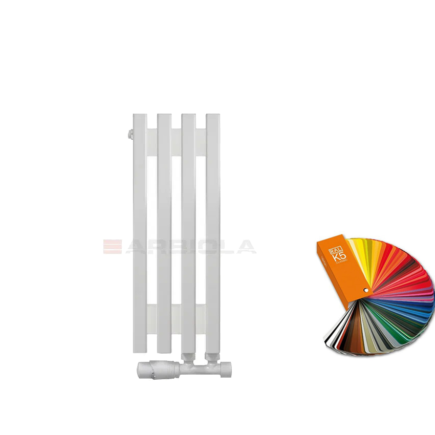 Arbiola Compact V 500-63-04 секции цветной вертикальный радиатор c нижним подключением Arbiola Compact V 500-63-04 секции цветной вертикальный радиатор c нижним подключением