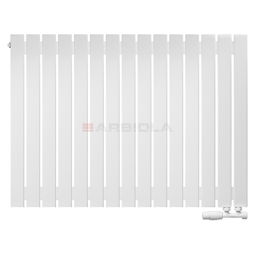 Arbiola Liner V 700-36-15 секции белый вертикальный радиатор c нижним подключением Arbiola Liner V 700-36-15 секции белый вертикальный радиатор c нижним подключением