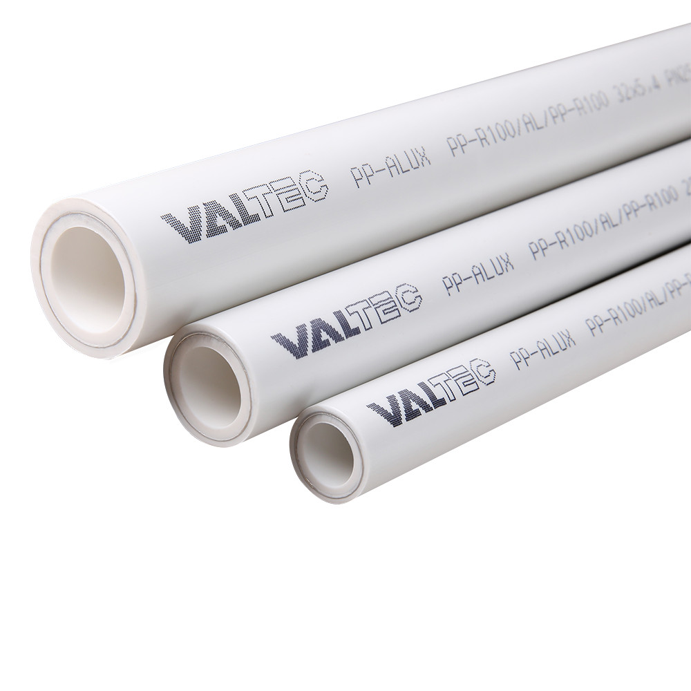 Valtec PP-ALUX PN25 63х10,5 (1 м) Труба полипропилен армированная алюминием Valtec PP-ALUX PN25 63х10,5 (1 м) Труба полипропилен армированная алюминием