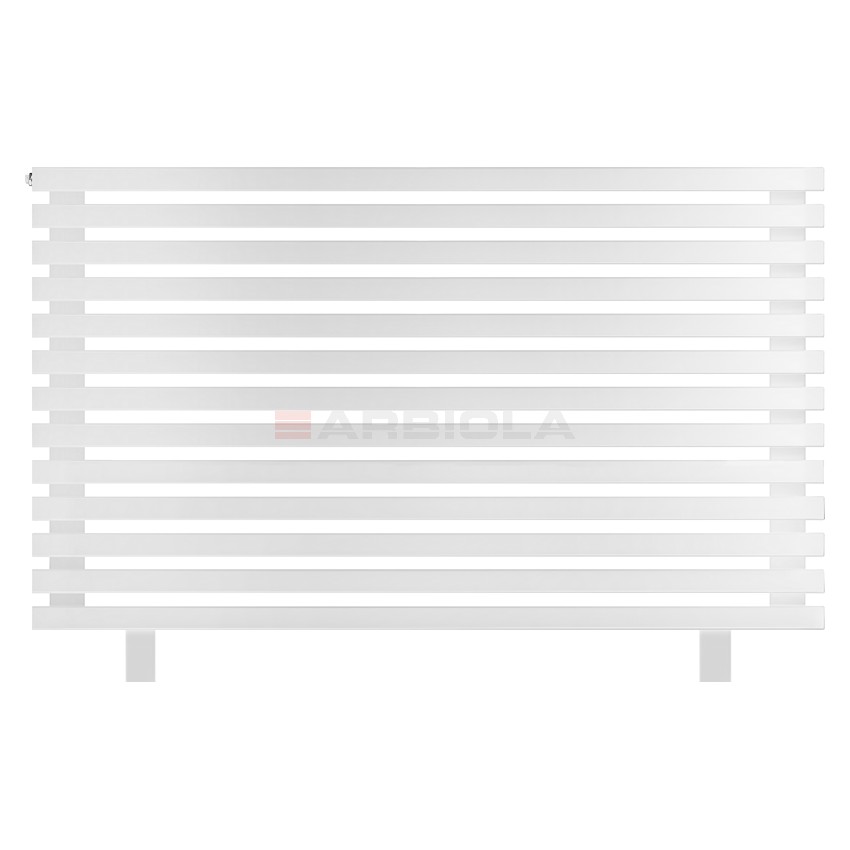 Arbiola Gorizont Ritmo HZ 1200-40-13 секций белый горизонтальный радиатор c боковым подключением (на ножках)