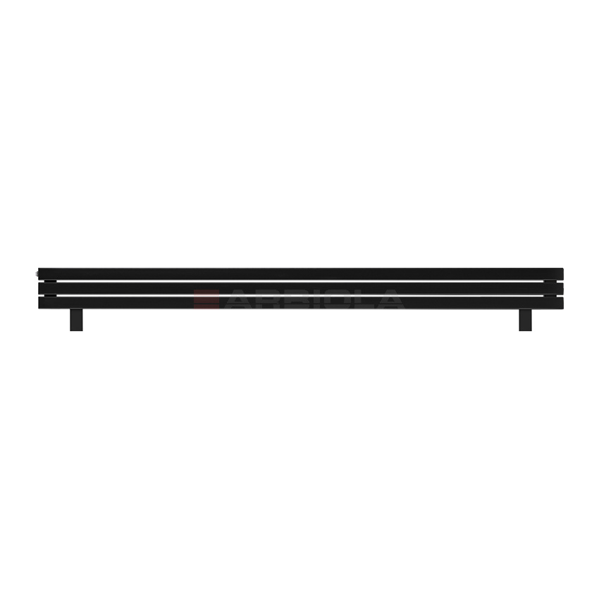 Arbiola Gorizont Liner HZ 2500-36-03 секции черный горизонтальный радиатор c боковым подключением с ножками Arbiola Gorizont Liner HZ 2500-36-03 секции черный горизонтальный радиатор c боковым подключением с ножками