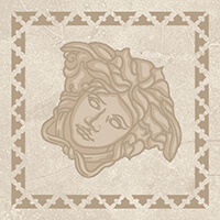 Versace Emote Tozzetto Crema Marfil 10x10 см Декор Versace Emote Tozzetto Crema Marfil 10x10 см Декор