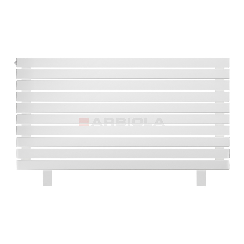Arbiola Gorizont Liner HZ 1250-36-10 секции белый горизонтальный радиатор c боковым подключением с ножками Arbiola Gorizont Liner HZ 1250-36-10 секции белый горизонтальный радиатор c боковым подключением с ножками