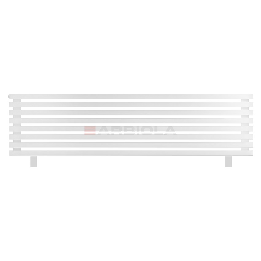Arbiola Gorizont Ritmo HZ 1750-40-08 секций белый горизонтальный радиатор c боковым подключением (на ножках) Arbiola Gorizont Ritmo HZ 1750-40-08 секций белый горизонтальный радиатор c боковым подключением (на ножках)