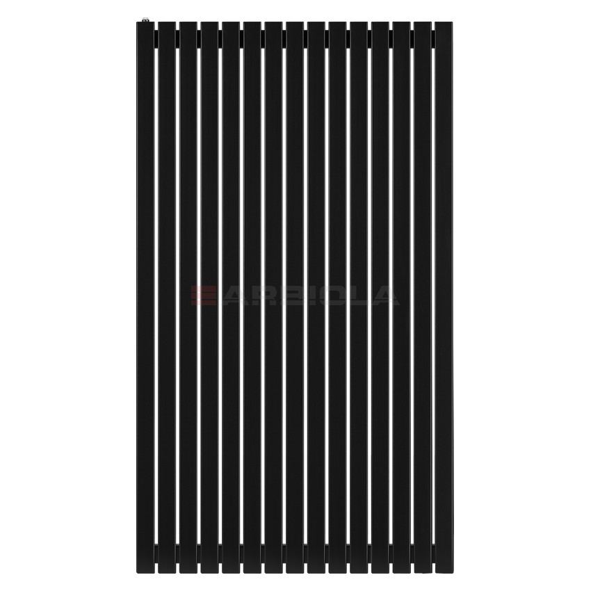 Arbiola Liner H 1500-36-15 секции черный вертикальный радиатор c боковым подключением Arbiola Liner H 1500-36-15 секции черный вертикальный радиатор c боковым подключением