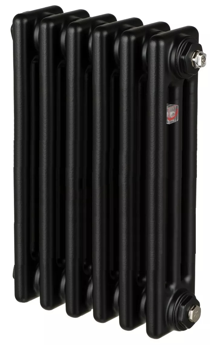 Zehnder Charleston 2056/08 секций №1270 3/4" RAL 9217 (мат.) боковое подключение Zehnder Charleston 2056/08 секций №1270 3/4" RAL 9217 (мат.) боковое подключение