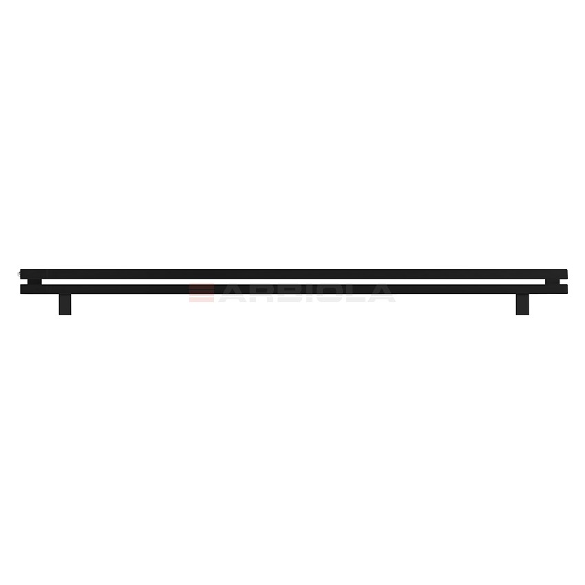 Arbiola Gorizont Ritmo HZ 2200-40-02 секции чёрный горизонтальный радиатор c боковым подключением (на ножках) Arbiola Gorizont Ritmo HZ 2200-40-02 секции чёрный горизонтальный радиатор c боковым подключением (на ножках)