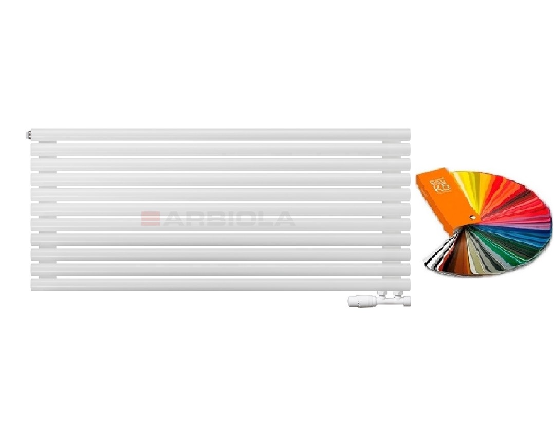 Arbiola Gorizont Iris V 1250-42-11 секции цветной горизонтальный радиатор c нижним подключением Arbiola Gorizont Iris V 1250-42-11 секции цветной горизонтальный радиатор c нижним подключением